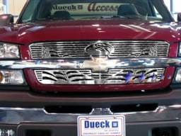 Chevrolet Avalanche APS Symbolic Grille - Upper - Aluminum - C25717C