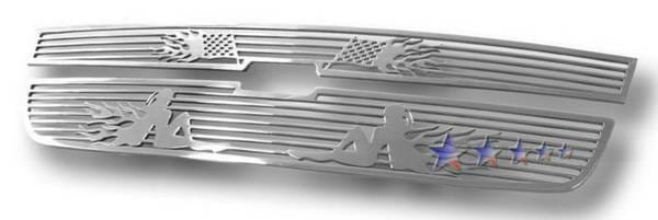 Chevrolet Colorado APS Symbolic Grille - Upper - Aluminum - C25747B