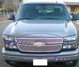 Chevrolet Silverado APS Billet Grille - Upper - Stainless Steel - C65306S
