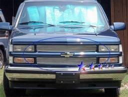 Chevrolet Blazer APS Billet Grille - 8 Bar - Upper - Aluminum - C65735A