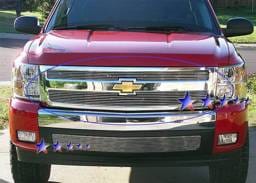 Chevrolet Silverado APS Billet Grille - Upper - Aluminum - C65766A