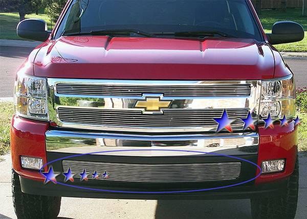 Chevrolet Silverado APS Billet Grille - Bumper - Aluminum - C65767A