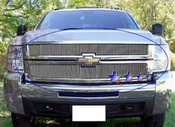 Chevrolet Silverado APS Billet Grille - Upper - Aluminum - C65774V