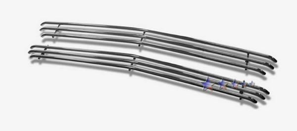 Chevrolet Tahoe APS Tubular Grille - Upper - Stainless Steel - C68300S thumbnail 2