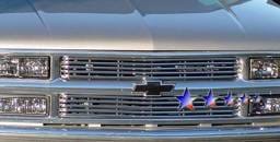 Chevrolet Tahoe APS Tubular Grille - 6 Bars - Upper - Stainless Steel - C68706S