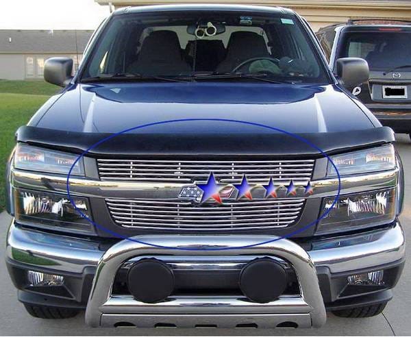 Chevrolet Colorado APS Tubular Grille - Upper - Stainless Steel - C68747S
