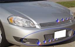 Chevrolet Impala APS Wire Mesh Grille - Bumper - Stainless Steel - C75744T