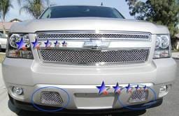 Chevrolet Avalanche APS Wire Mesh Grille - Bumper - Stainless Steel - C76467S