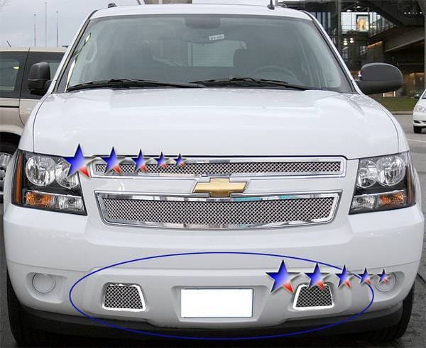 Chevrolet Avalanche APS Wire Mesh Grille - Bumper - Stainless Steel - C76467T