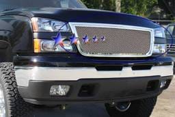 Chevrolet Silverado APS Wire Mesh Grille - Upper - Stainless Steel - C76576T