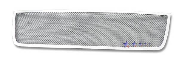 Chevrolet Silverado APS Wire Mesh Grille - Upper - Stainless Steel - C76576T thumbnail 2