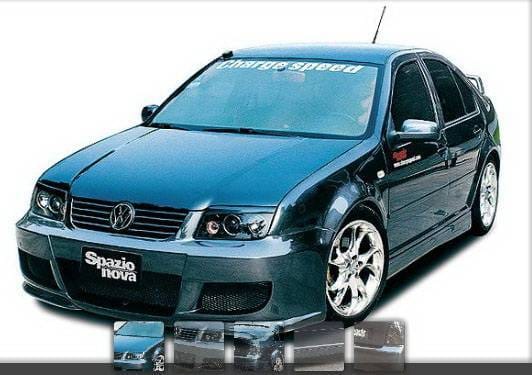 Volkswagen Jetta Chargespeed Spazio Nova Full Body Kit - 4PC - CS2000FK
