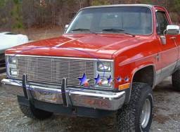 Chevrolet Blazer APS Billet Grille - Upper - Stainless Steel - C85002S