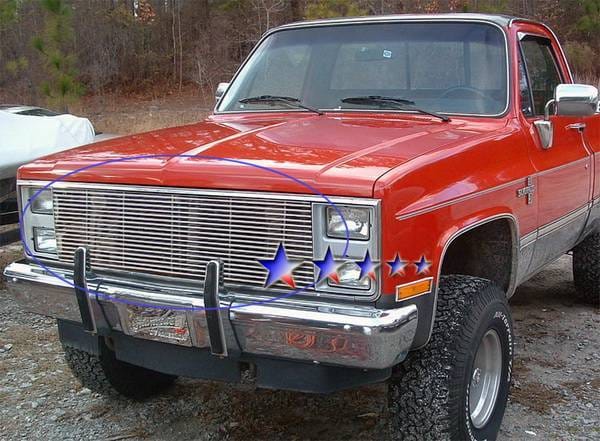 Chevrolet CK Truck APS Billet Grille - Upper - Stainless Steel - C85002S