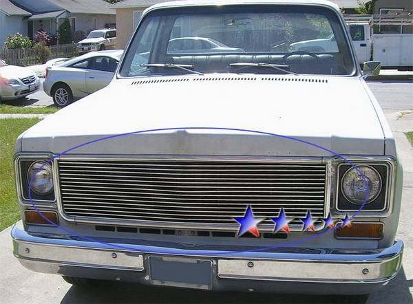 Chevrolet CK Truck APS Billet Grille - Upper - Stainless Steel - C85008S