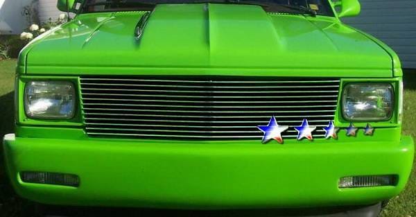 Chevrolet S10 APS Billet Grille - Upper - Aluminum - C85004A