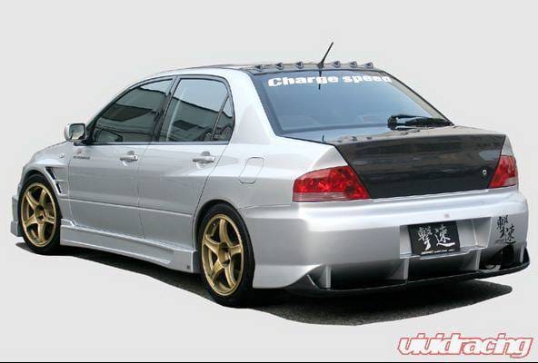 Mitsubishi Lancer Chargespeed Type-2 Rear Bumper with Diffuser - CS424RB2
