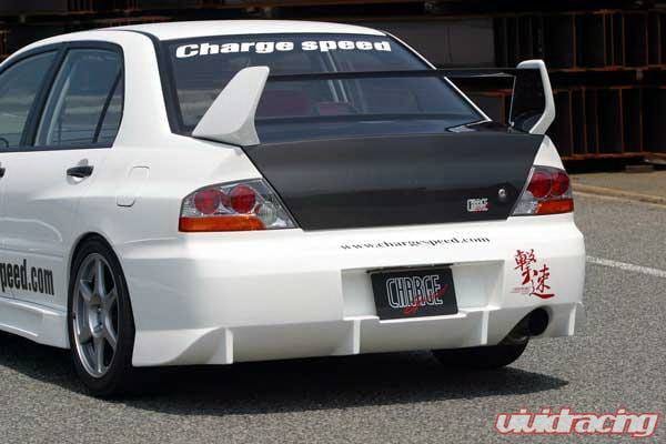 Mitsubishi Lancer Chargespeed Type-2 Rear Bumper NO Diffuser - CS424RB2ND thumbnail 2
