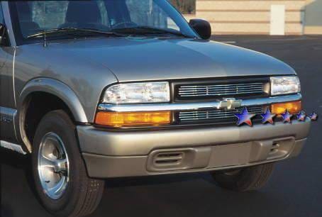 Chevrolet S10 APS Billet Grille - Criss Cross - Upper - Aluminum - C85043A
