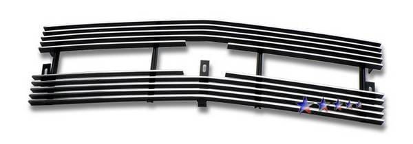 Chevrolet S10 APS Billet Grille - Horizontal Bar - Upper - Aluminum - C85044A thumbnail 2