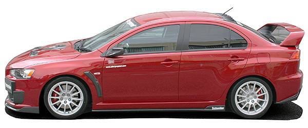 Mitsubishi Lancer Chargespeed Bottom Line Type-2 Front Lip - CS427FL2F thumbnail 5
