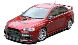 Mitsubishi Lancer Chargespeed Bottom Line Full Lip Kit - 5PC - CS427FLK2C