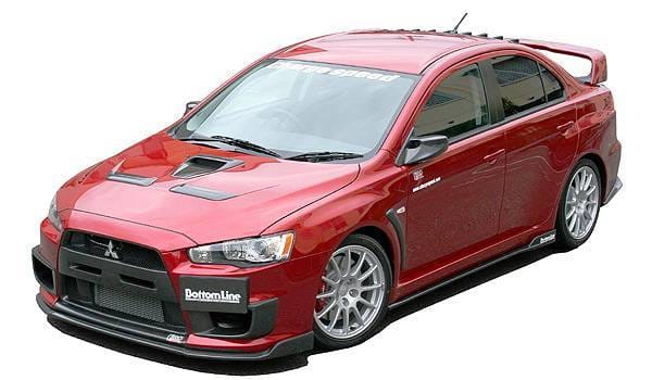 Mitsubishi Lancer Chargespeed Bottom Line Full Lip Kit - 5PC - CS427FLK2C