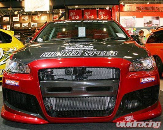 Mitsubishi Lancer Chargespeed Front Bumper Center Garnish for Type-1 Bumper ONLY - CS427BCGCS thumbnail 3