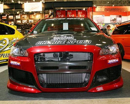 Mitsubishi Lancer Chargespeed Side Duct Cowl for Type-1 Bumper ONLY - Pair - CS427SDCCS