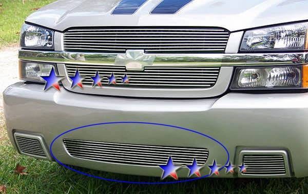 Chevrolet Silverado APS Billet Grille - Center - Bumper - Stainless Steel - C85304S