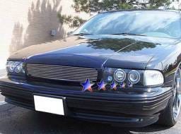 Chevrolet Caprice APS Billet Grille - Upper - Stainless Steel - C86002S