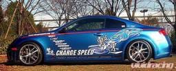 Infiniti G35 2DR Chargespeed Side Skirts - CS695SS