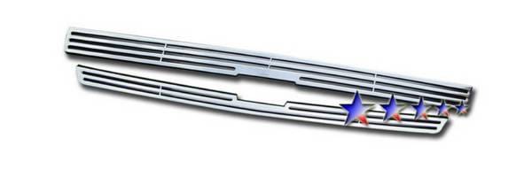 Chevrolet Trail Blazer APS CNC Grille - Upper - Aluminum - C95307A