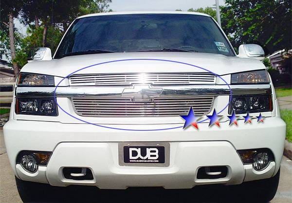 Chevrolet Avalanche APS CNC Grille - Upper - Aluminum - C95329A