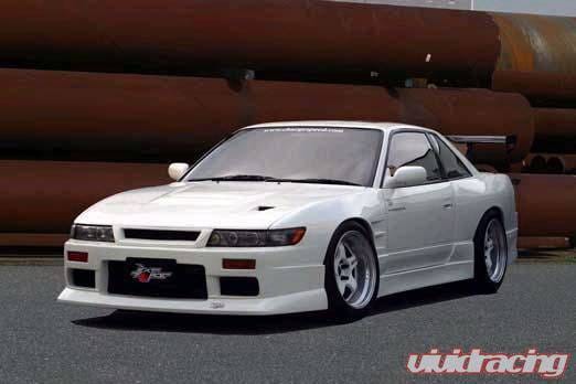 Nissan 240SX Chargespeed Front End-Non Flip Light Coupe Full Body Kit - CS703FKC