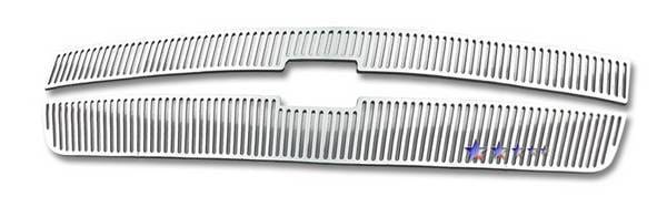 Chevrolet Silverado APS CNC Grille - Upper - Aluminum - C95766V