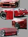 Nissan 240SX Chargespeed Kouki Wide Body Full Body Kit - CS705FKW