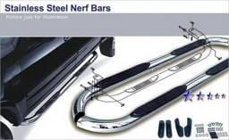 Cadillac Escalade APS Side Step Nerf Bars - CB2131