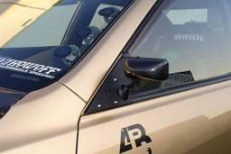 APR Performance Side Mirror - Carbon Fiber - Formula 3 Style - Black - CB920032B