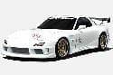 Mazda RX-7 Chargespeed Wide Body Full Body Kit - CS710FKW