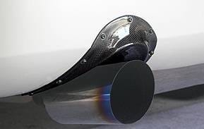 Nissan 350Z Chargespeed Exhaust Tip Heat Shields - CS722HSC thumbnail 2