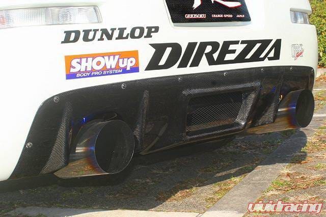 Nissan 350Z Chargespeed Normal & Wide Body Diffuser for Rear Bumper - CS722RDC