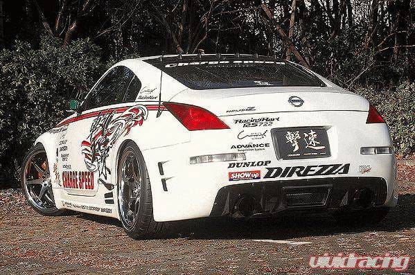 Nissan 350Z Chargespeed Normal & Wide Body Diffuser for Rear Bumper - CS722RDC thumbnail 4