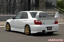 Subaru Impreza Chargespeed Type-1 Rear Bumper with Over Fender Adapter - CS975RB1A