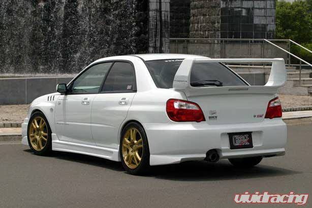 Subaru Impreza Chargespeed Type-1 Rear Bumper with Over Fender Adapter - CS975RB1A