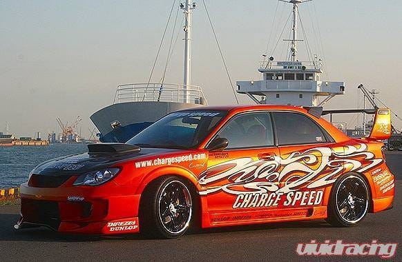 Subaru Impreza Chargespeed Wide Body Super GT Blister Front Fender - Pair - CS975FFW