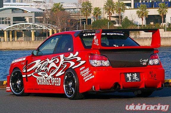 Subaru Impreza Chargespeed Wide Body Super GT Blister Front Fender - Pair - CS975FFW thumbnail 2