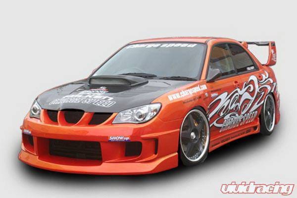 Subaru Impreza Chargespeed New Eye Type-1A Full Bumper Body Kit with Type-1 Side Skirts - CS975FK1A
