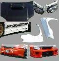 Subaru Impreza Chargespeed Body Kit Conversion to 2004-2005 Front End with Straight Center - CS977FELKS