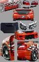 Subaru Impreza Chargespeed Wide Body Conversion to 2004-2005 Front End with Straight Center - CS977FELKSW